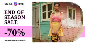 Reduceri de pana la 70% la produse din gama fashion