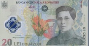O Bancnotă de 20 de Lei la Preț de Colecție și O monedă Aniversară Nichita Stănescu