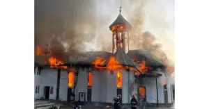 Minune la o mănăstire din Suceava – Relicva Sfântă a rămas intactă în urma unui incendiu devastator